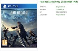 Final Fantasy XV Day One Edition (PS4)