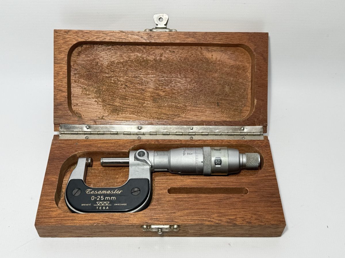 Tesa Misurare: Tesa Tesamaster Mikrometer 0-25 mm Aussenminrometer – Usato da Boswil venduto da ABLagerBoswil 1