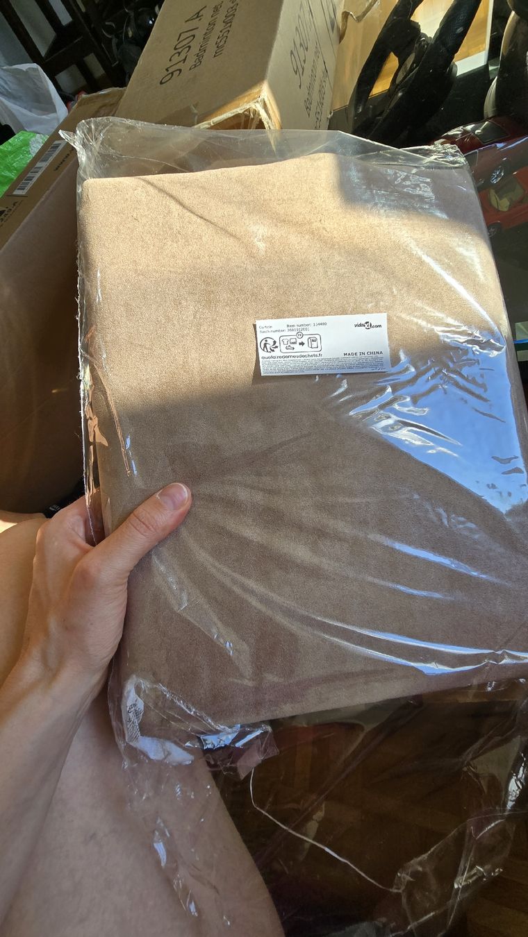 Tende: vorhäng 140cm x225cm beige – Nuovo e nell'imballaggio originale da Urtenen-Schönbühl venduto da ger_lv75 1