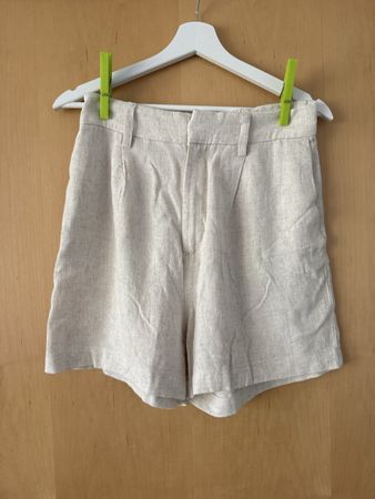 Kurze Leinenhose Damen