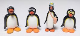 4x Vintage Pingu Sammel Figuren