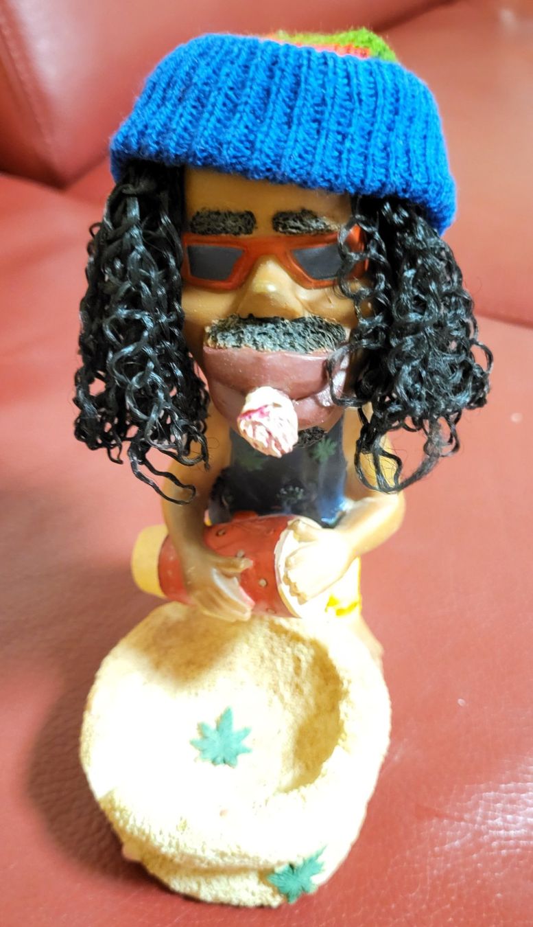 Statuette: Figur mit Bong, Aschenbecher, Reggae Kult "Bob Marley" Style – Nuovo (secondo la descrizione) da Zürich venduto da meinhobby 7