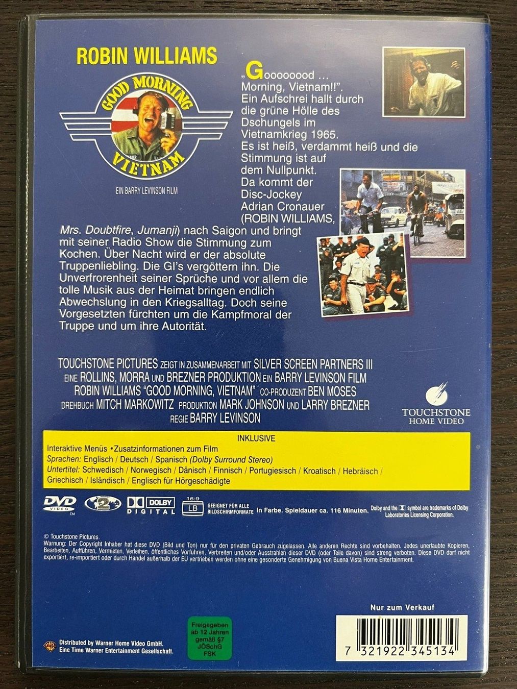 Alle DVDs: Good Morning Vietnam – Gebraucht aus Zürich von FilmFreunde 1