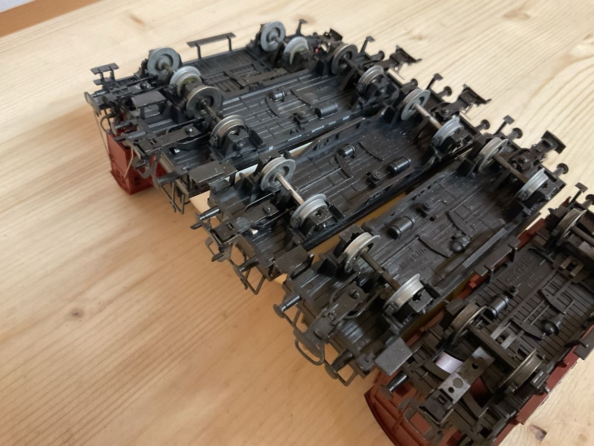 Märklin Modellini di ferrovie: 5 x Güterwagen  – Nuovo (secondo la descrizione) da Wald ZH venduto da Sbbemilio 7