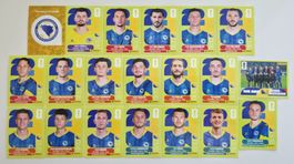 Team Bosnien und Herzegowina Komplett! - Panini FIFA WM 2026