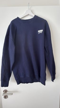 Puma Vintage College-Style Sweatshirt, Dunkelblau, Top!