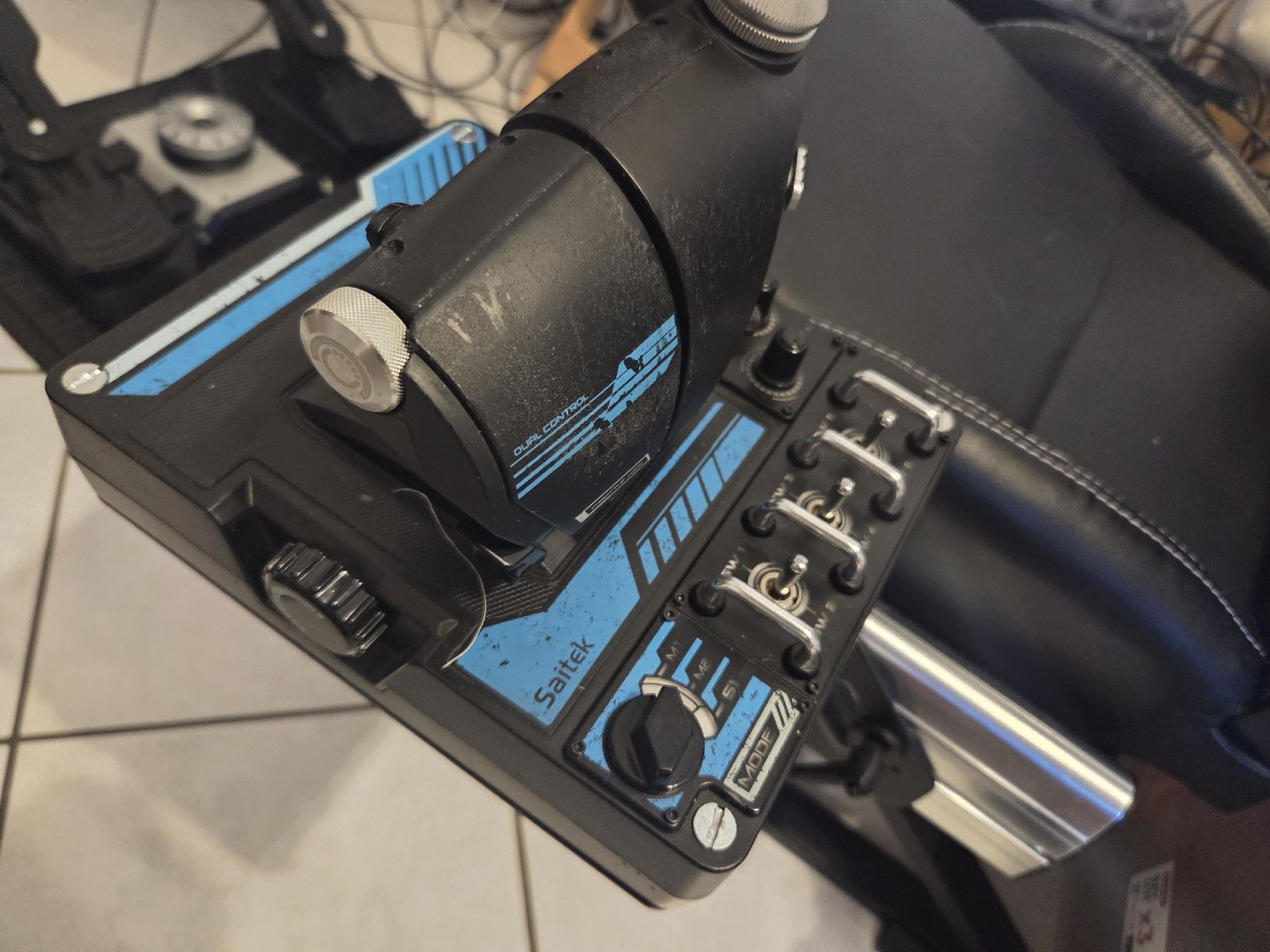 Saitek Controller: Joystick Saitek X-55 Rhino HOTAS – Usato da Vicques venduto da art_9tks 2