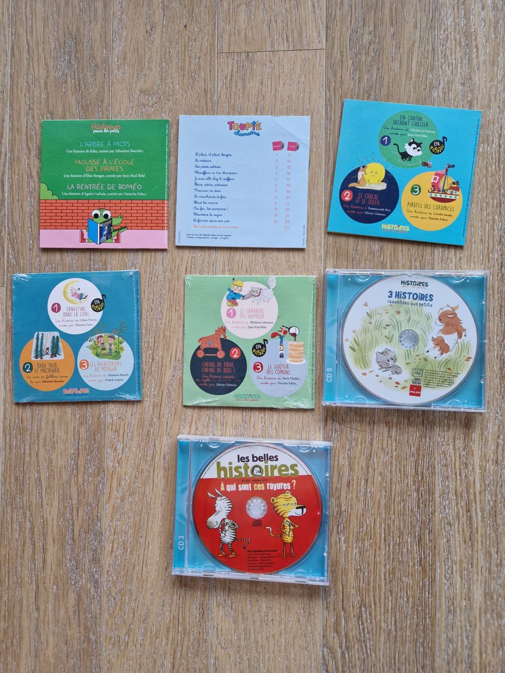 CD: Lot de 7 CD Histoires racontées pour petits – Usato da Duillier venduto da Stefsy 1