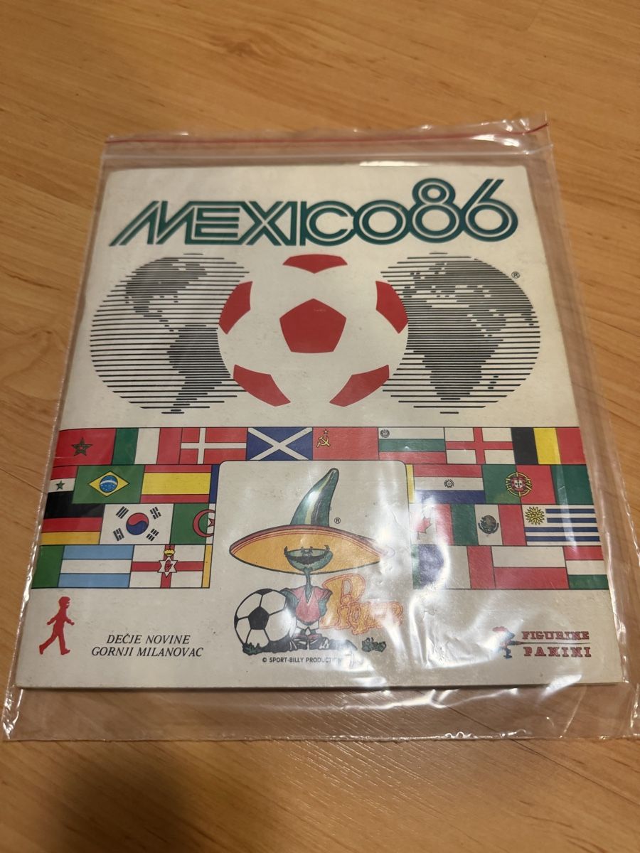 Panini Album: Album panini complet Mexico 86 – Usato da Brügg BE venduto da Fred777 1