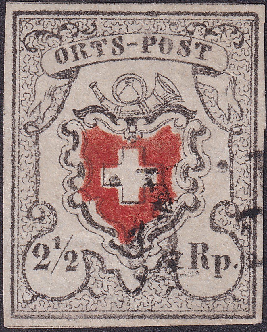 Tutti i francobolli: ORTS POST: 13I, T.21, mit P.P.-Stempel, breitrandig +Befund – Usato da Sursee venduto da Luzernerraute