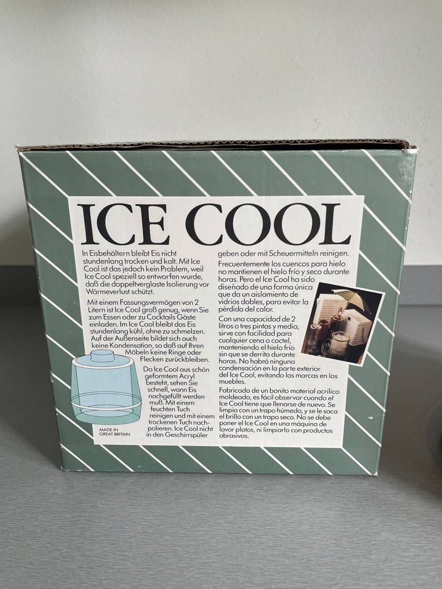 Elettrodomestici da cucina: Eiskühler SPONG ICE COOL braun Messing-Look mit Deckel – Usato da St. Moritz venduto da cri_h9tt 5