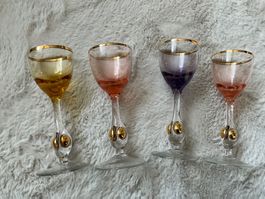 Schnaps Gläser.Design 60.Jahre