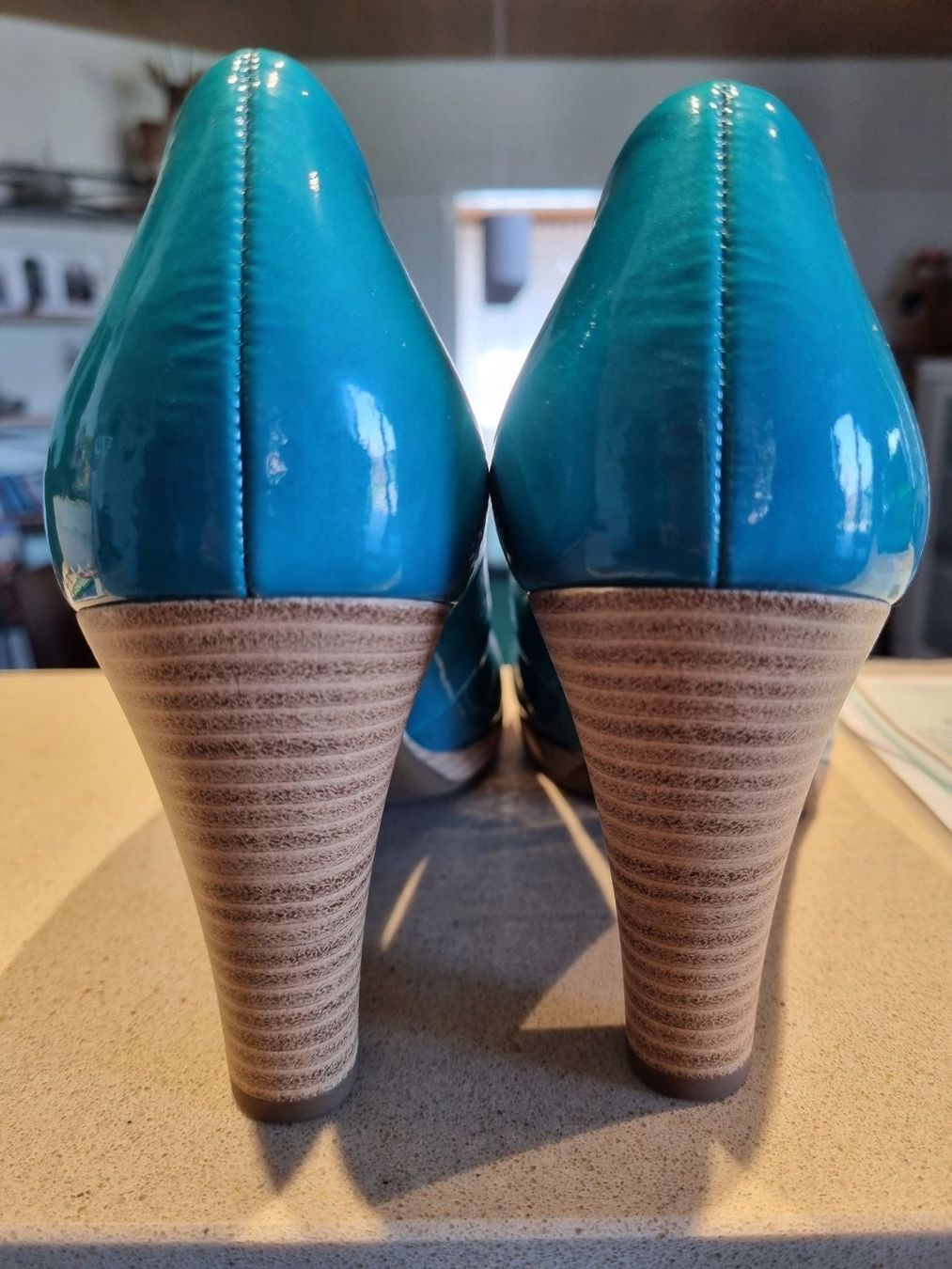 Gabor Damenschuhe: MEGA TÜRKIS-BLAUER PUMPS VON GABOR – Neu (gemäss Beschreibung) aus Möriken AG von rowyta 4