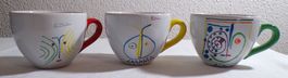 3 Espresso Tassen Picasso