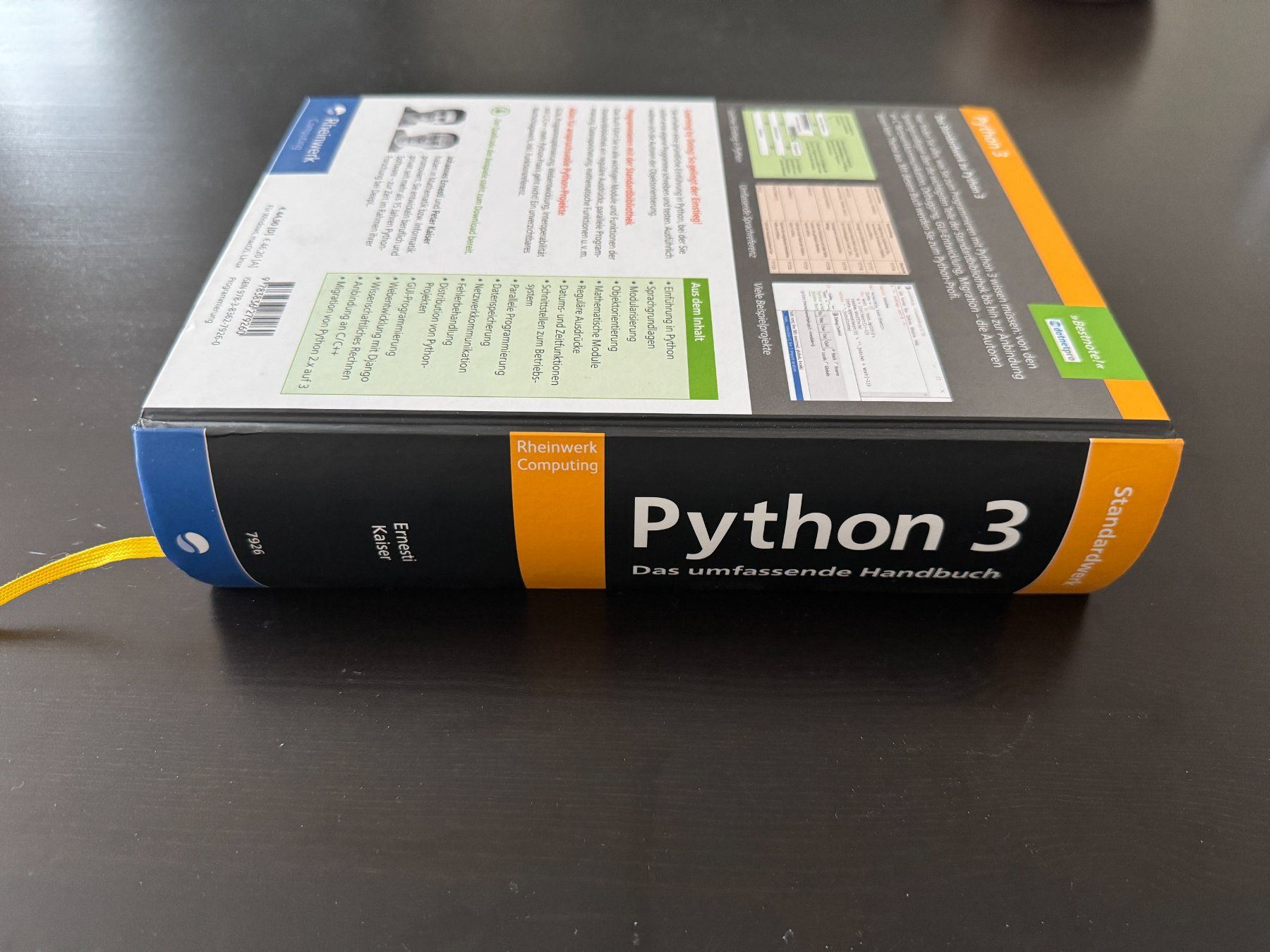 Bücher: Python 3 (6. Auflage) – Rheinwerk Computing – Neu (gemäss Beschreibung) aus Zürich von msinka 2