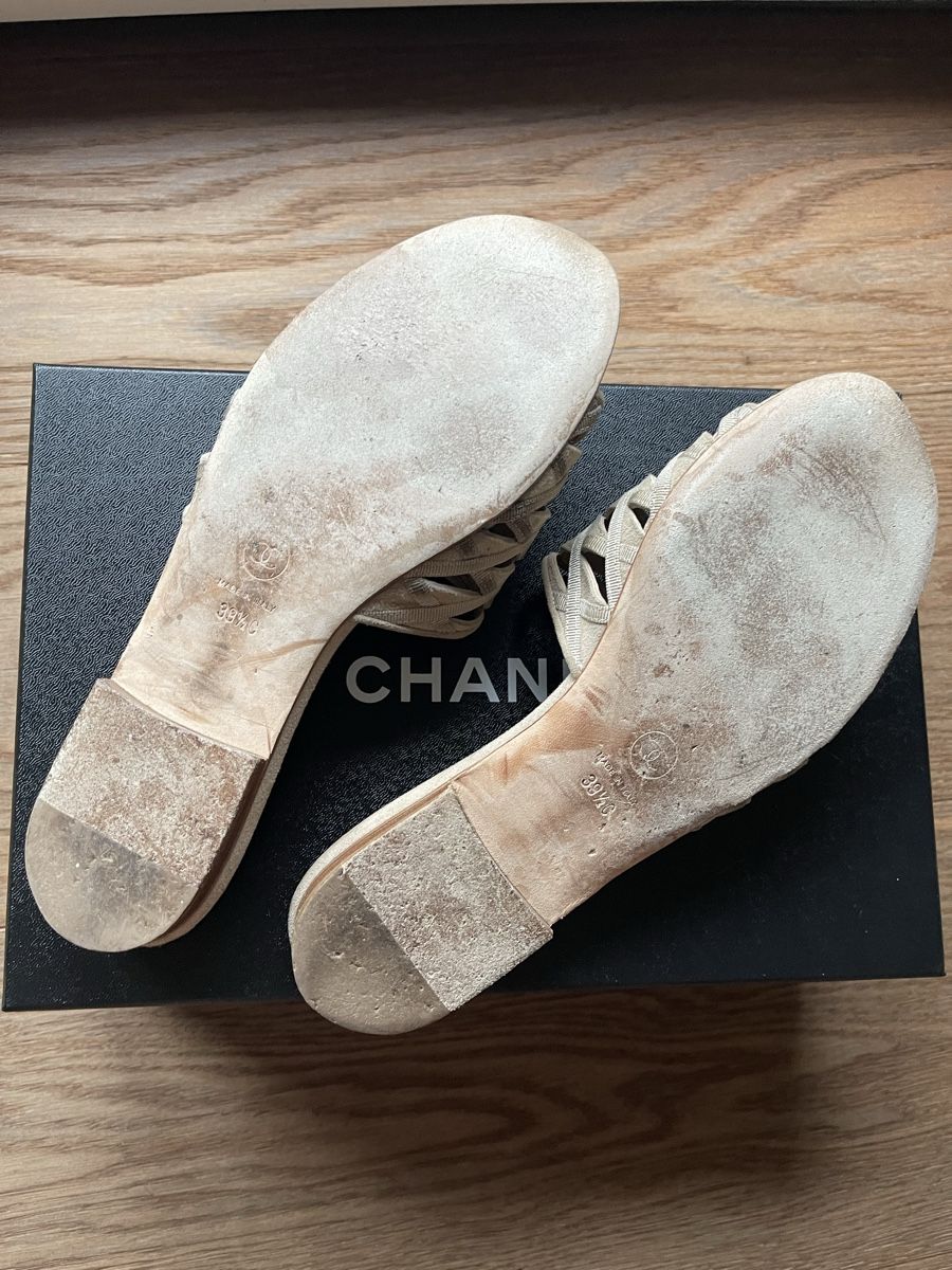 Chanel Damenschuhe: CHANEL SANDALEN, Grösse 39.5 – Gebraucht aus Mauren von toppiloppi 2