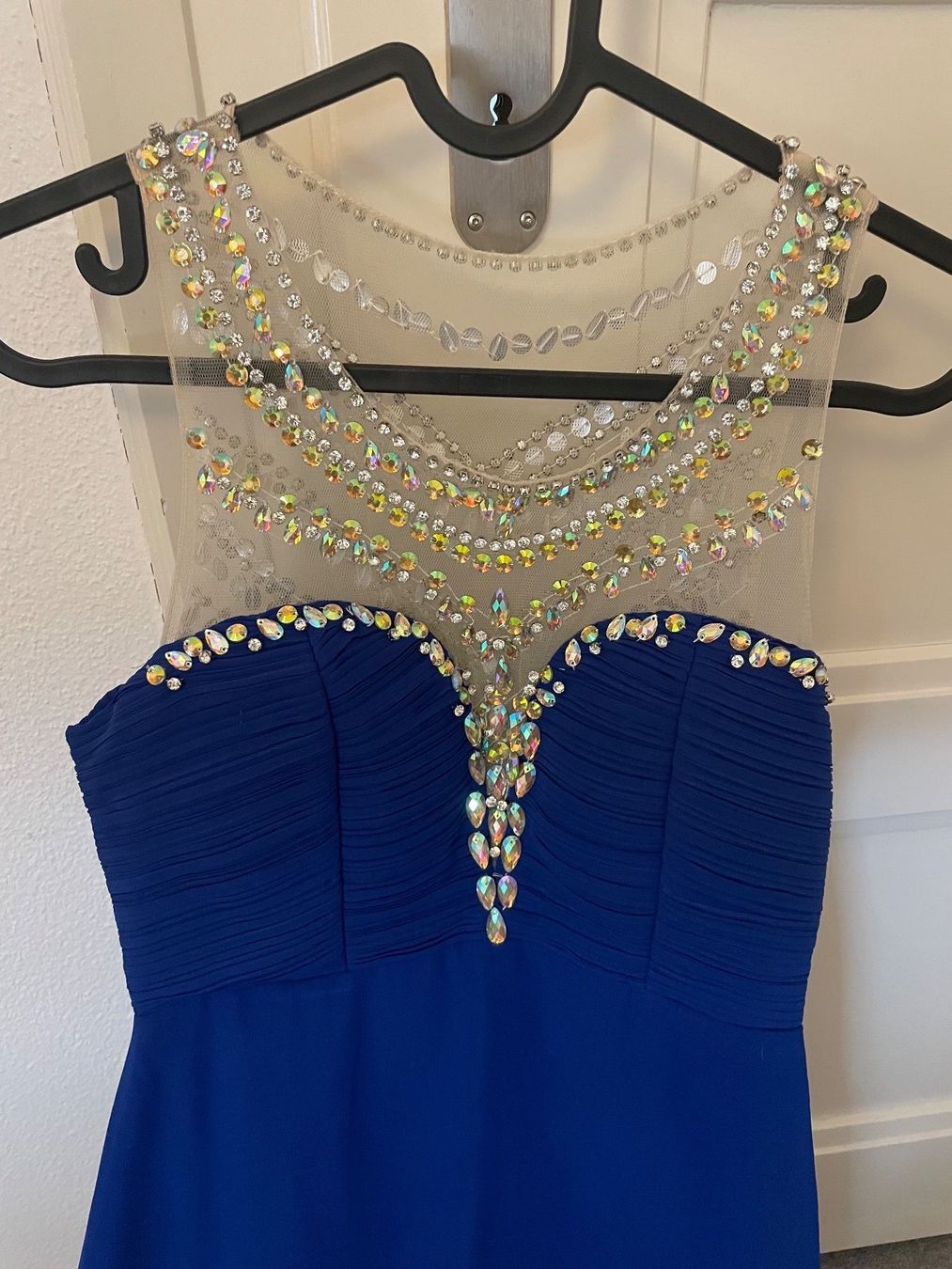 Vestiti: Elegantes Abendkleid mit Strass blau Gr. S – Nuovo (secondo la descrizione) da Münchenstein venduto da nel_57mj 5