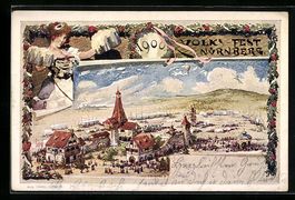 Ganzsache Bayern PP15C28: Nürnberg, Vol