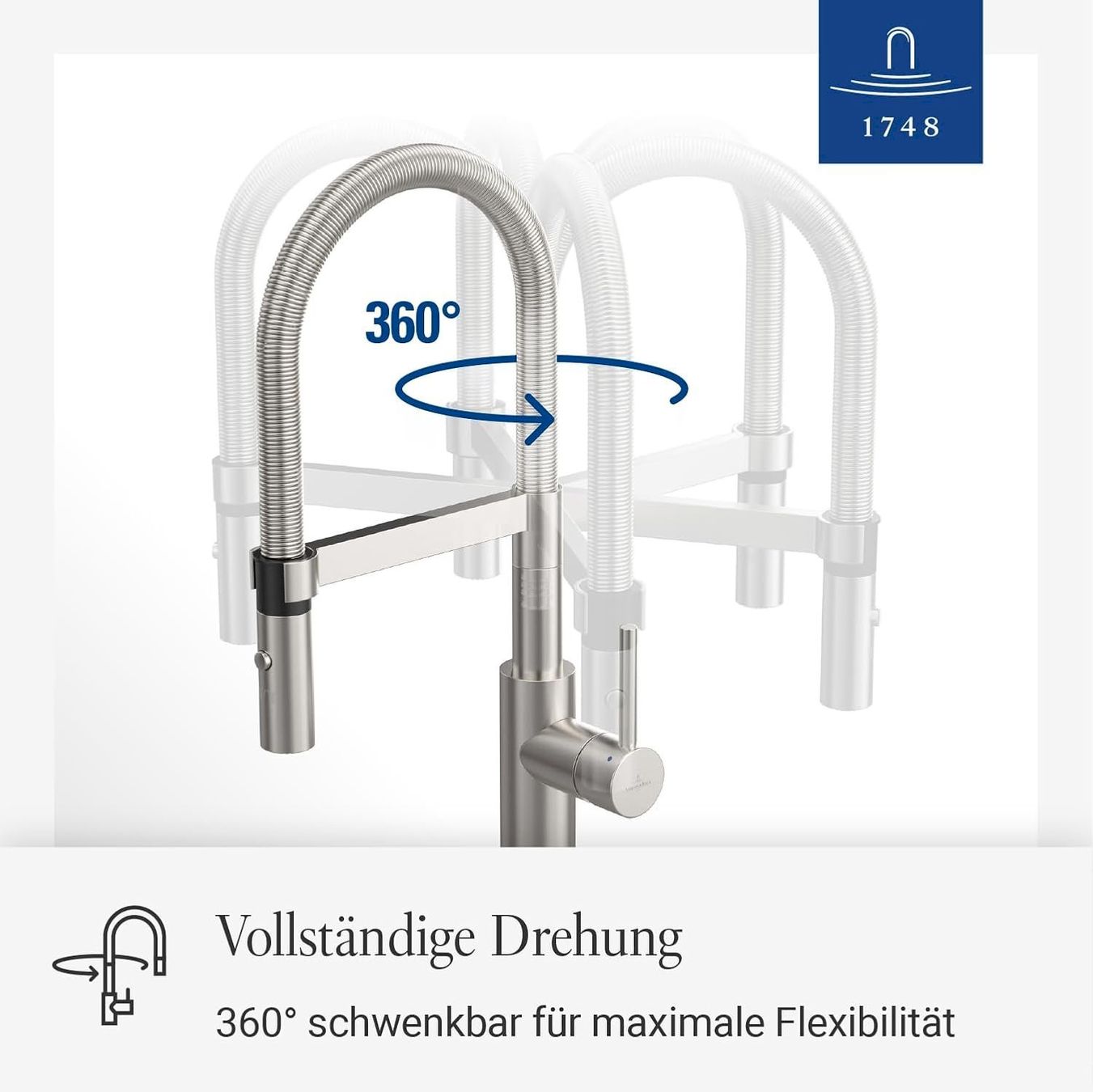 Rubinetteria: Villeroy & Boch Steel Expert Compact – Nuovo e nell'imballaggio originale da Bottighofen venduto da zaap 3
