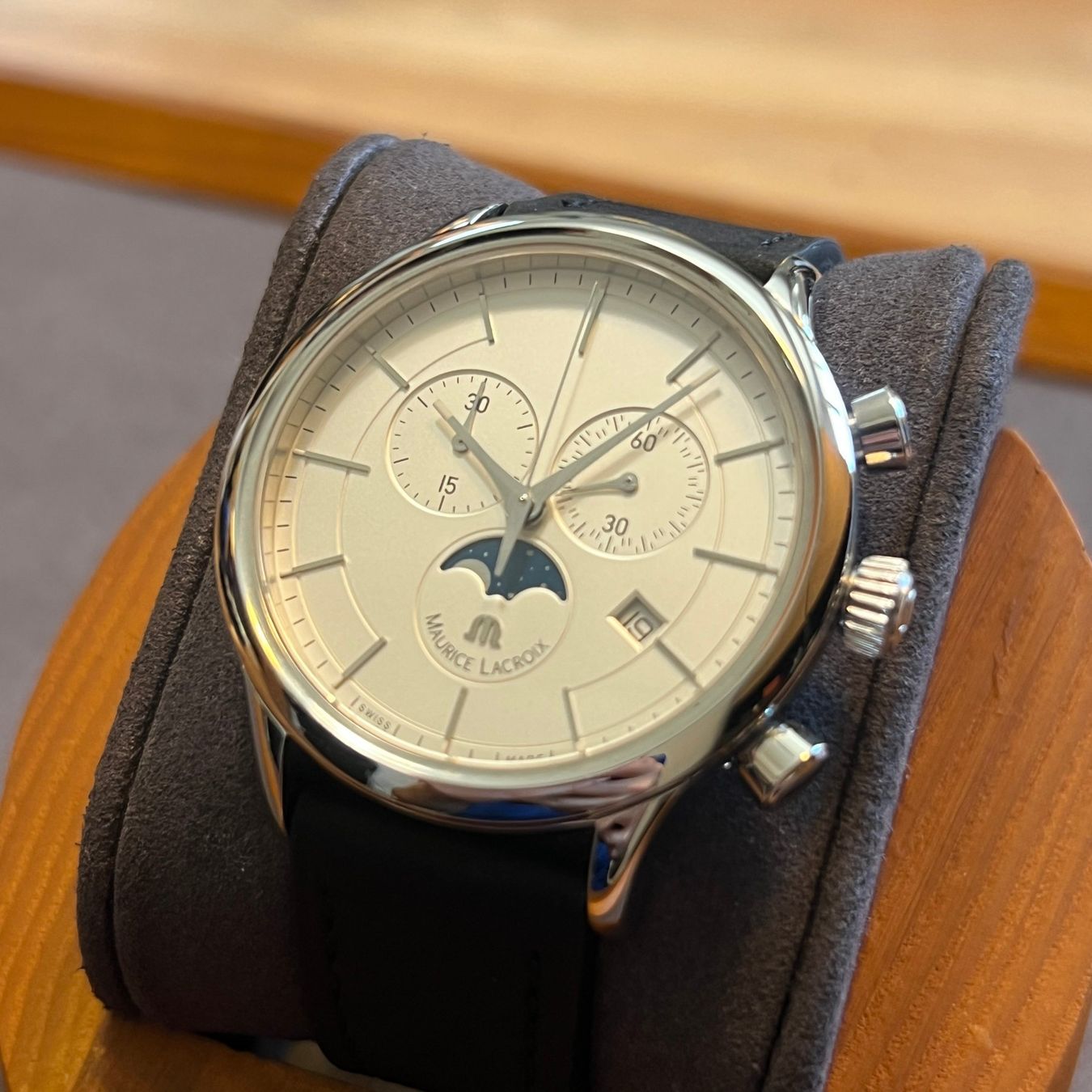 Maurice Lacroix Uhren: Maurice Lacroix Les Classiques Chronograph LC1148 – Gebraucht aus Carouge GE von Watchaser 2