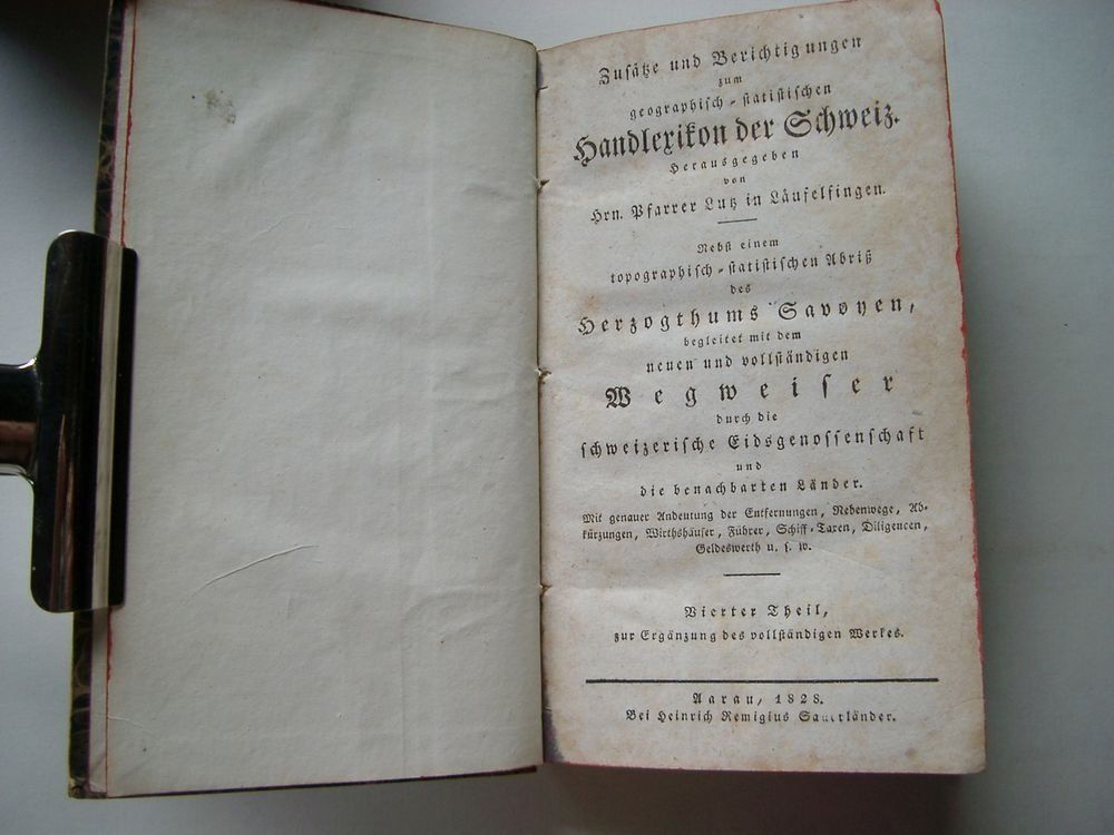 Libri: Vollständige Beschreibung des Schweizerlandes, oder, Geogr. – Usato da Winkel venduto da Gallica 2