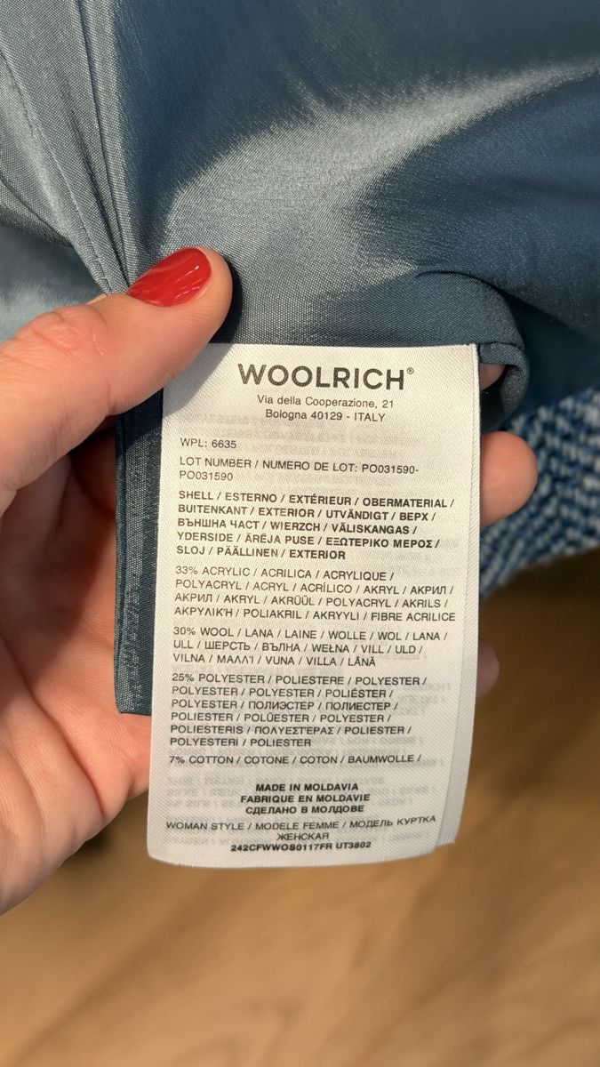 Woolrich Giacche: Wool rich jacket  – Nuovo (secondo la descrizione) da Paradiso venduto da Under_sun 3