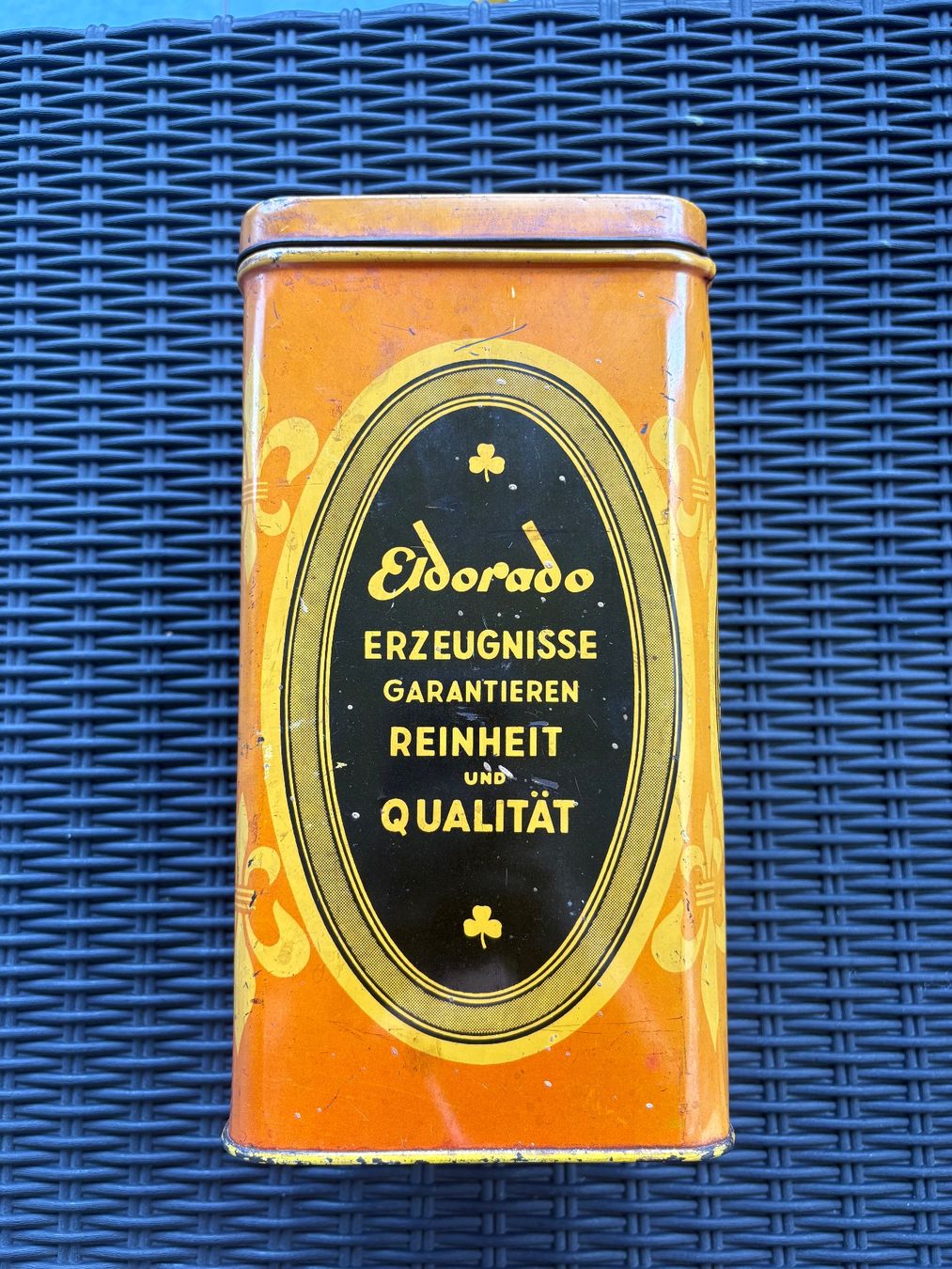 Barattoli: Vintage Blechdose Eldorado Gewürz Stuttgart – Usato da Bassersdorf venduto da rek_x2gl 2