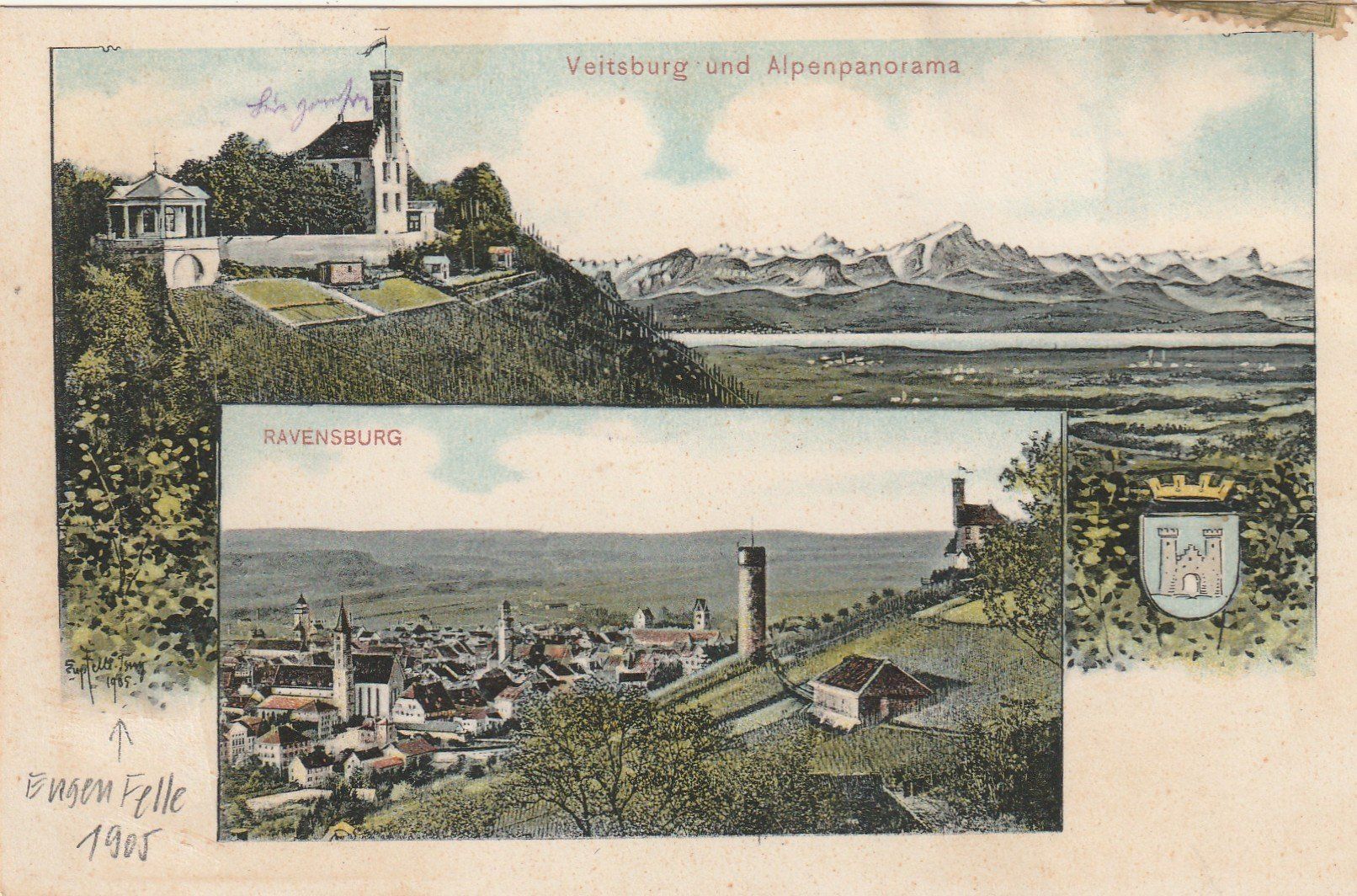 Alle Briefmarken: Stabstempel See-Rorschach auf Ak – Gebraucht aus Rorschacherberg von fratovi2 2