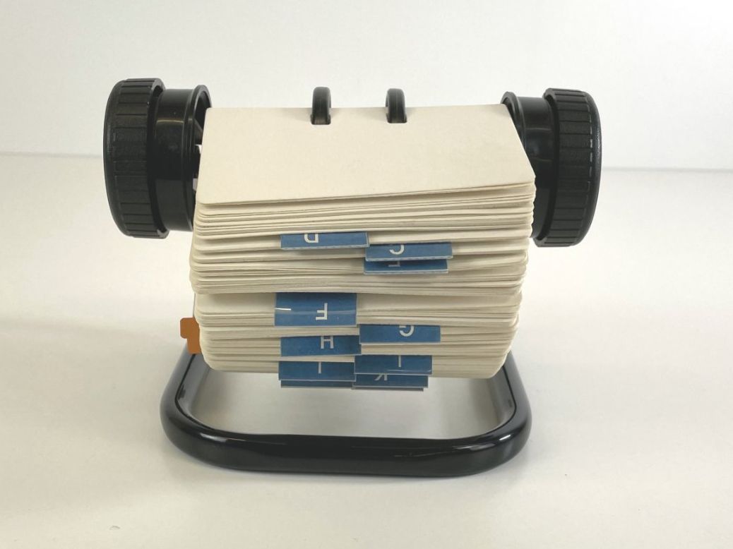 Ablagesysteme: Original ROLODEX Classic Rollkartei – Gebraucht aus Zürich von Arche_Brockenhaus 4