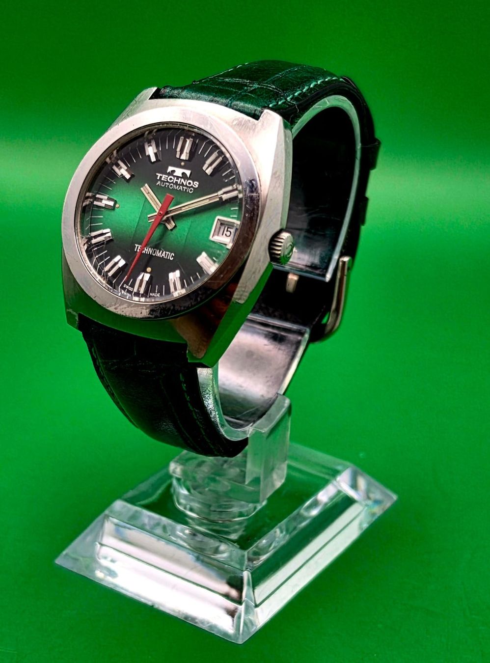 Tissot Montres: TECHNOS AUTOMATIC  DATE  TECHNOMATIC SWISS MADE INCABLOC ANT – D'occasion à Neftenbach par Taschen-Uhren 9