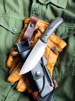 "Wolfman" Messer JAR KNIVES SWISS MADE- Bushcraft-Messer