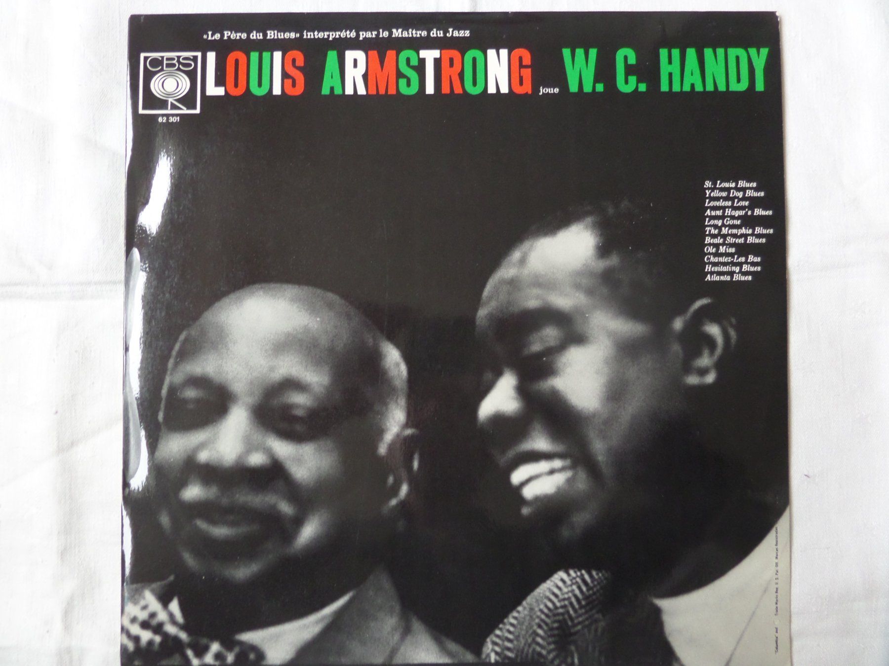 Dischi in vinile: Louis Armstrong joue W.C. Handy – Usato da Genève venduto da CDLPBookS