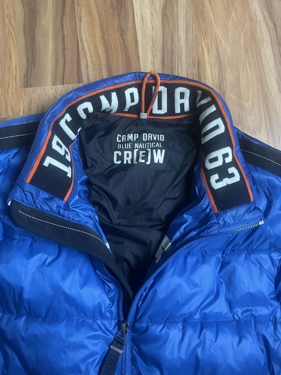 Camp David Vestes: Camp David Jacke blau – Neuf (Voir description) à Therwil par nat_gtk5 2