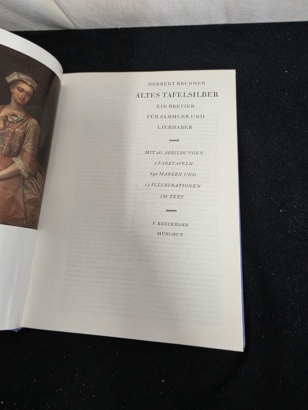 Libri: Buch Altes Tafelsilber Brunner Bruckmann Mnchen  – Usato da Wolfertswil venduto da Antiko 1