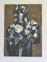 Fred Bauer (1928–2022) – Original Farbholzschnitt 1984