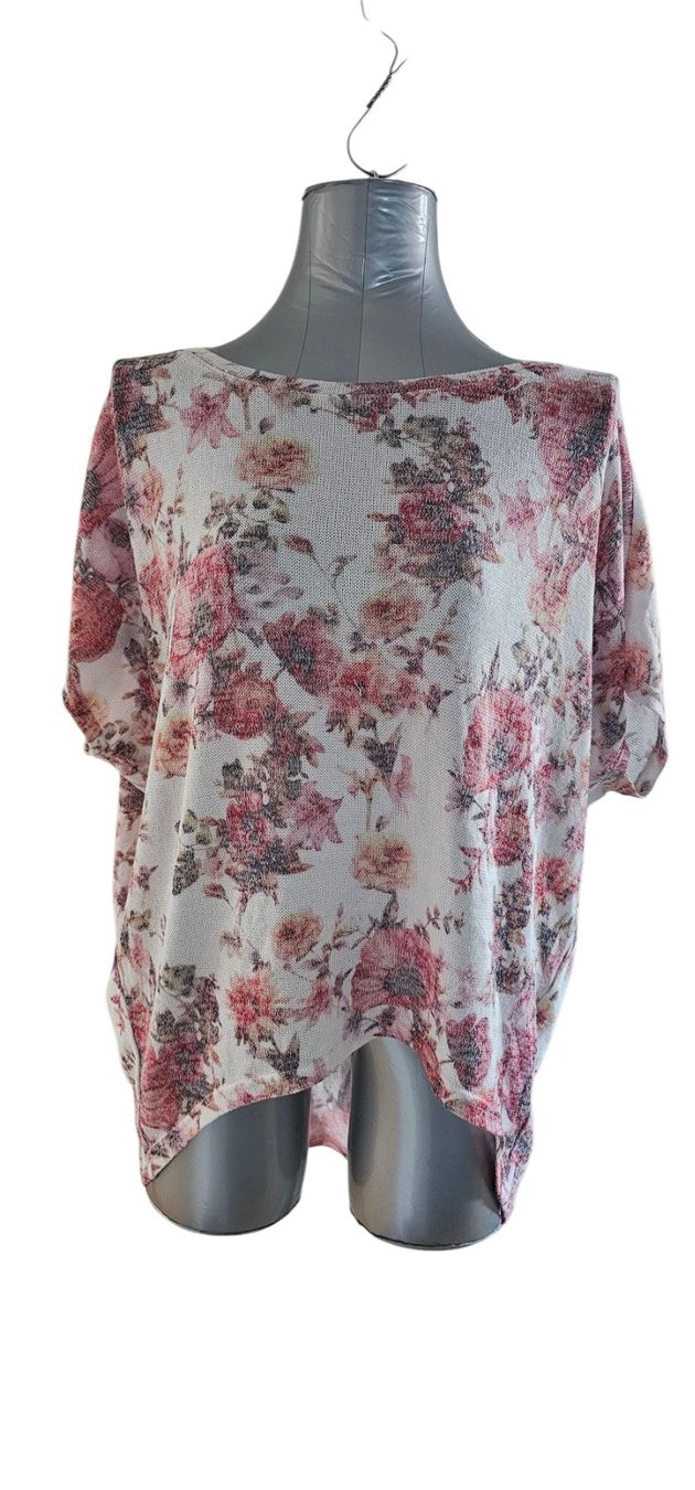 Zebra T-shirt: Shirt mit Blumenmuster Gr.L – Usato da Langenthal venduto da SecondChanceShop