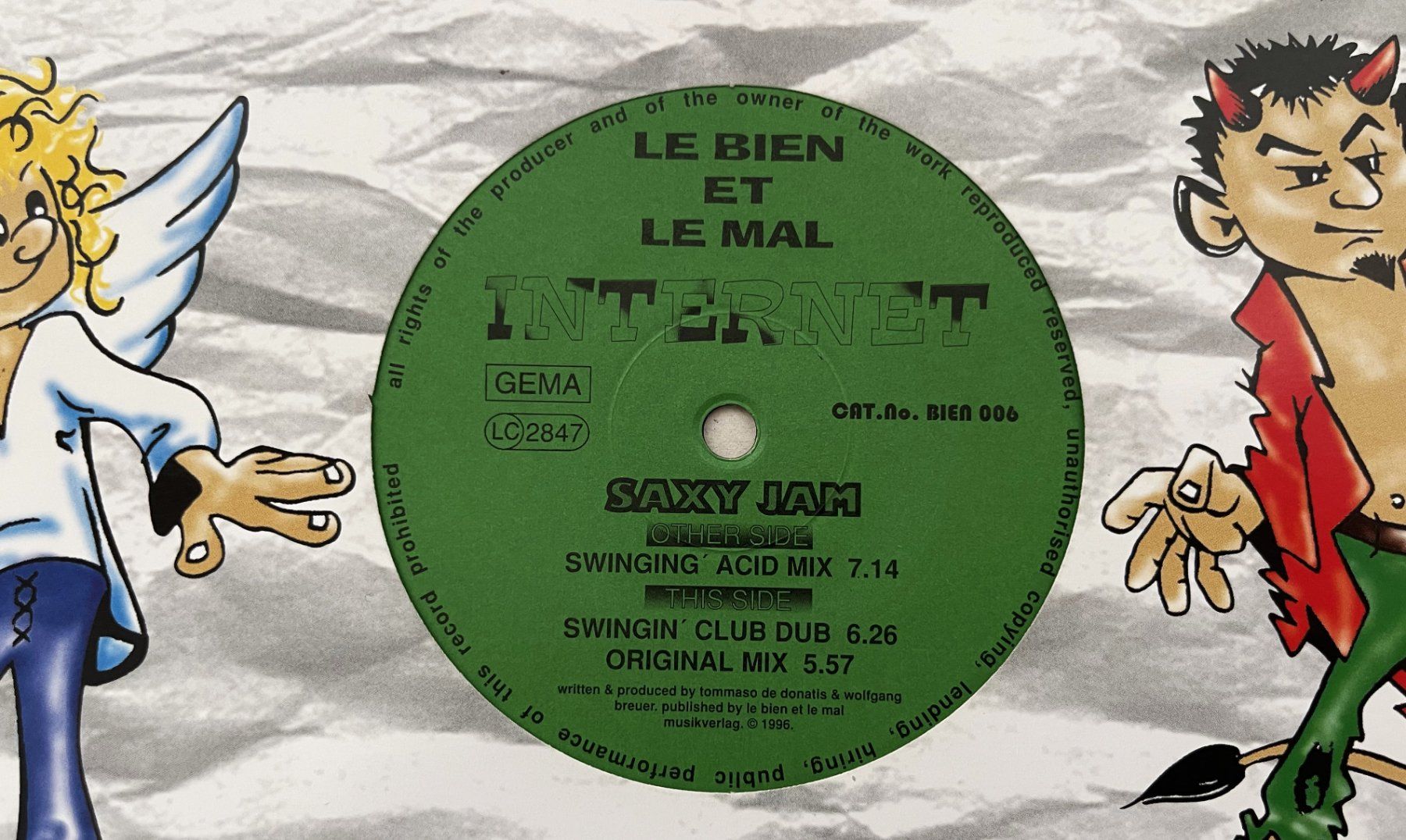 Vinyles: Internet – Saxy Jam – Vinyl – D'occasion à Oftringen par Vucki 1