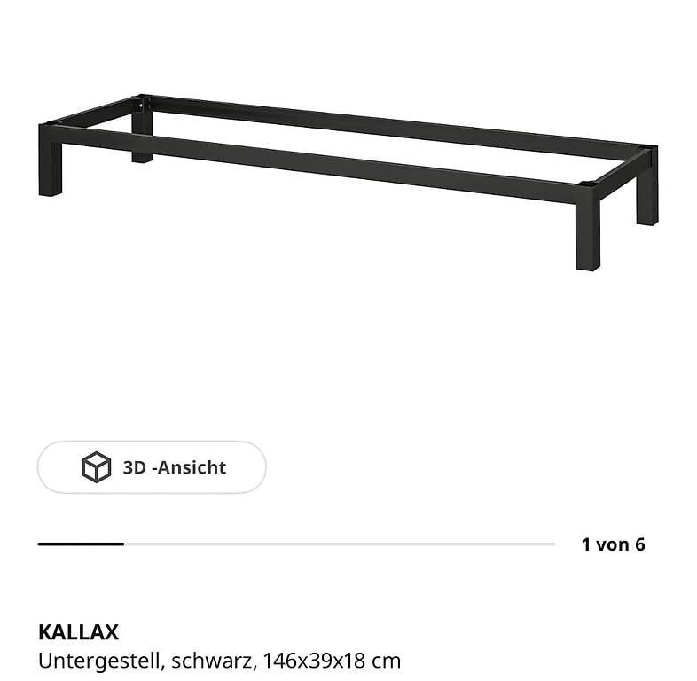 Scaffali: Kallax Untergestell – Usato da Aarberg venduto da oet_2z9x