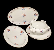 Langenthal Art Deco 2x Ravier Schale + 1x Sauciere