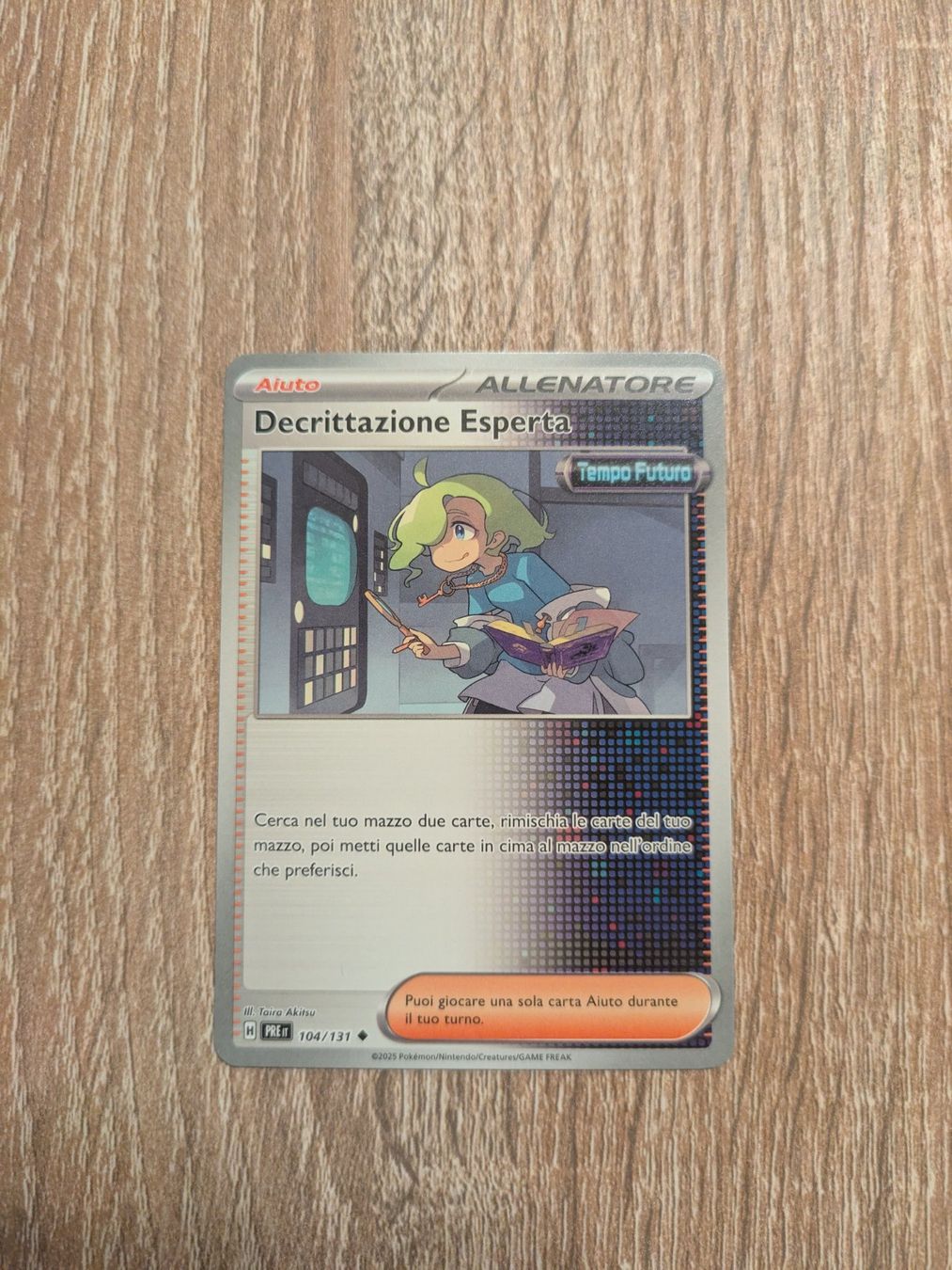 Pokémon Carte collezionabili: CIPHERMANIAC'S CODEBREAKING, PRE104, 2025, UNC, ITA, NM/MT – Usato da Losone venduto da AlpineLayer