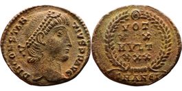 CONSTANTIUS II bronze nummus (337-361 AD)