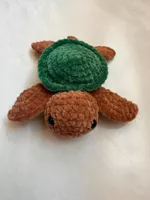 Schildkröte , gehäkelt - Stofftier / Häkeltier (Grösse: 17cm