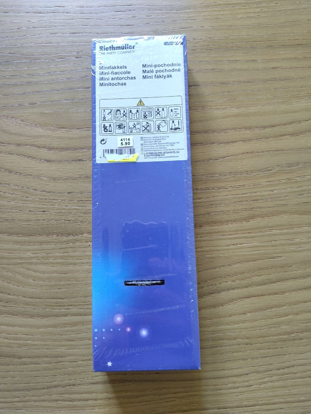 Candele: 3 Mini-Fackeln mit Schweizerkreuz – Nuovo e nell'imballaggio originale da Liebefeld venduto da sam_7vm2 2