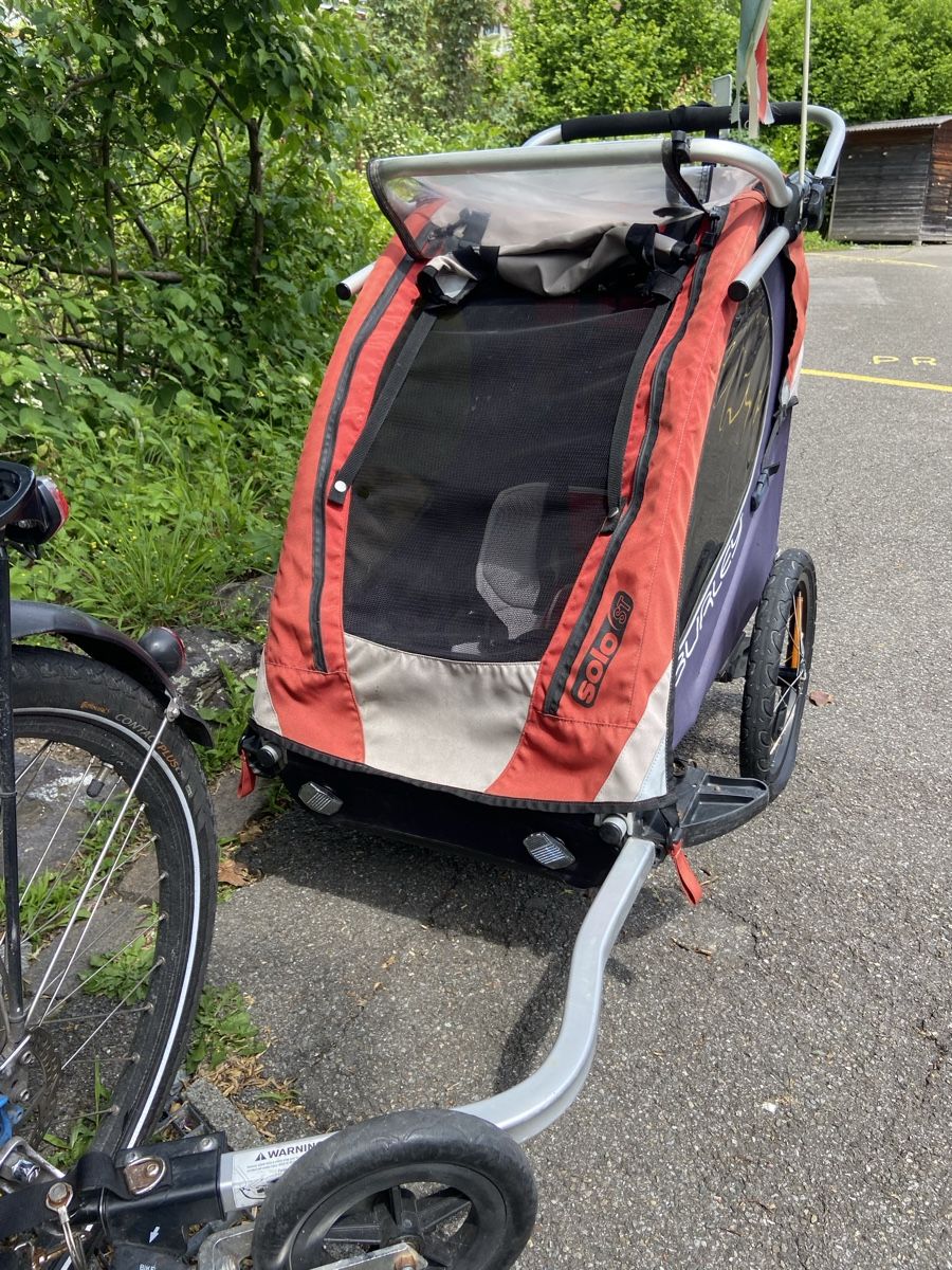 Burley Rimorchi: Fahrrad Anhänger Burley, Einplätzer – Usato da Uetikon am See venduto da sarentio 3