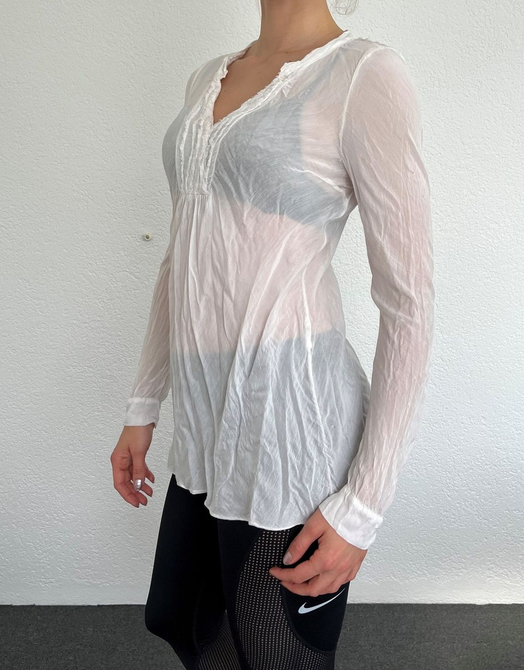 T-Shirts: Bluse Shirt weiss - Gr. S – Gebraucht aus Affoltern am Albis von Blackrhythm 1