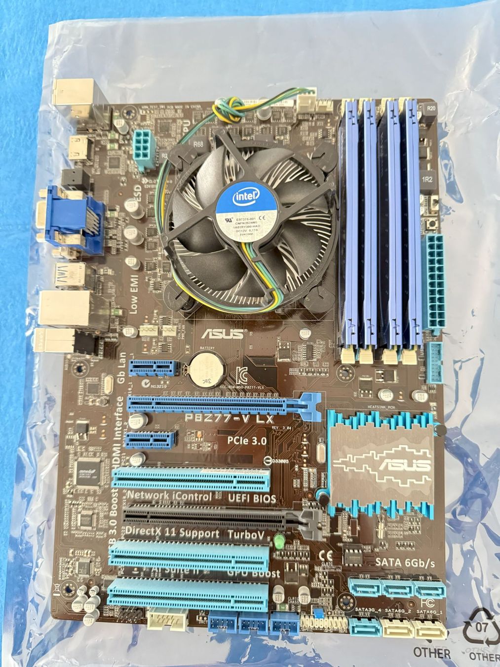 Intel Schede madri: Bundle - Mainboard & CPU & RAM in Topzustand – Usato da Rothenburg venduto da Patri00 3
