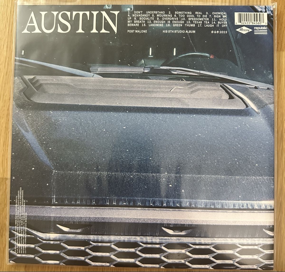Schallplatten: Post Malone - Austin - Light Blue Translucent LP – Neu (gemäss Beschreibung) aus Neuchâtel von kevinsetiawaan 2