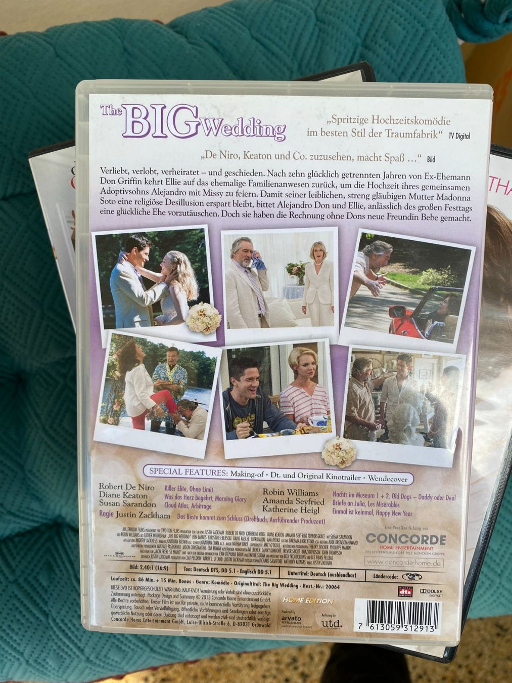 Tous les DVDs: DVD "The Big Wedding" – D'occasion à Bern par jbern3012 1