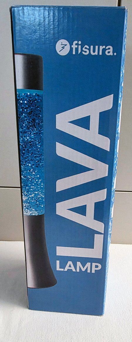Lampade: Lavalampe mit Glitter und Blauer Flüssigkeit – Nuovo (secondo la descrizione) da Zürich venduto da Numark 3