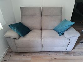 2er Sofa PLYMOUTH verstellbar